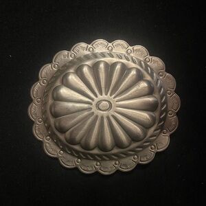 Vintage Silver Tone Scarf Clip Lieba USA
